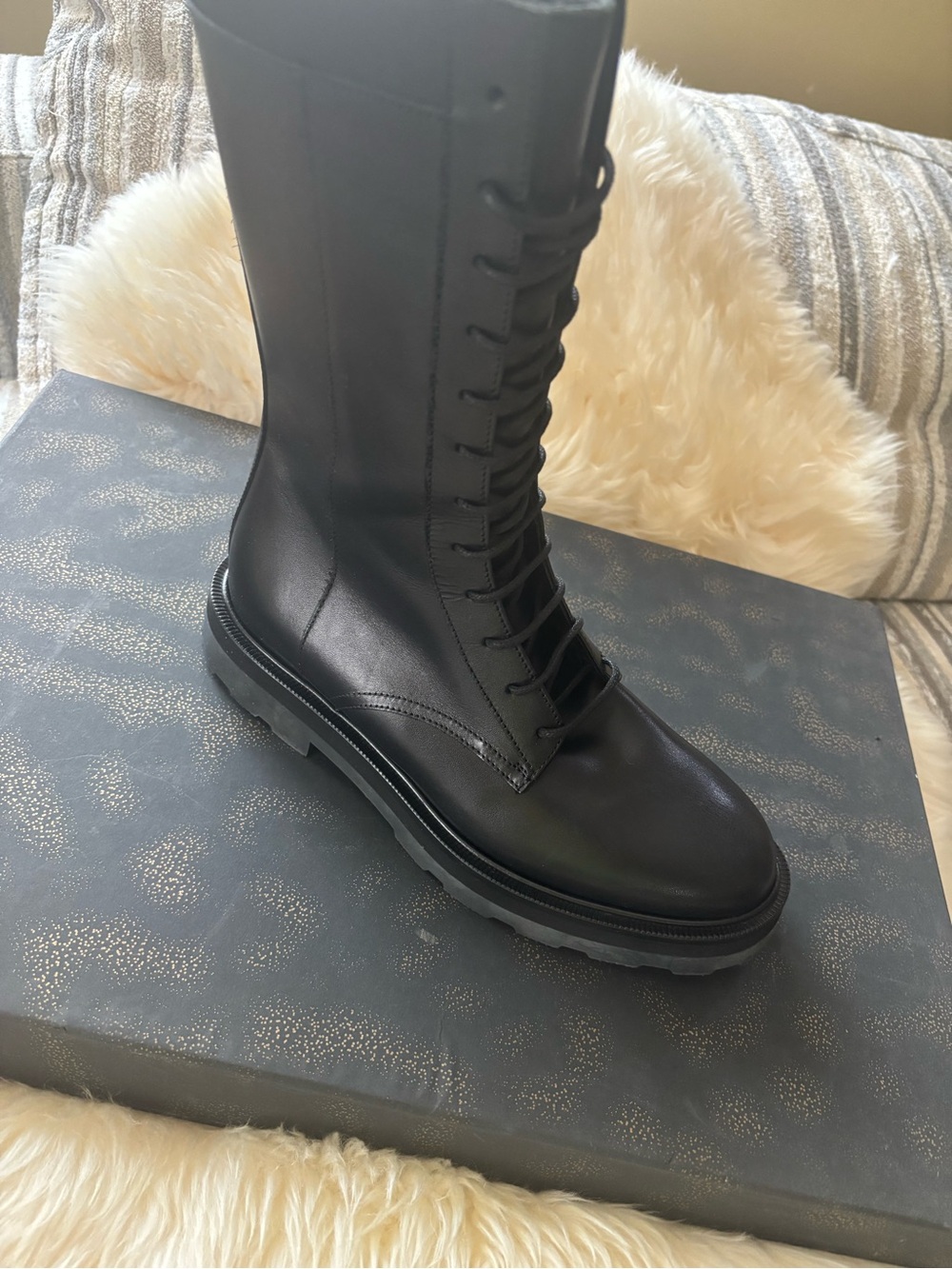NWT Lita by Ciara boots. Italian leather. Luxury. Zips on side. Never worn